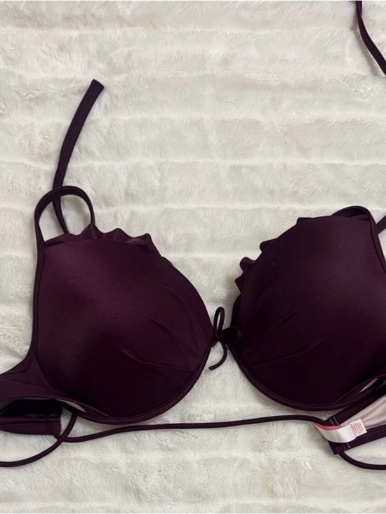 Victoria's Secret Other - Victoria's Secret Plum Push-Up Bikini Top